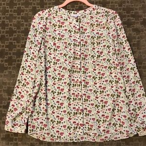 ModCloth Floral Shirt